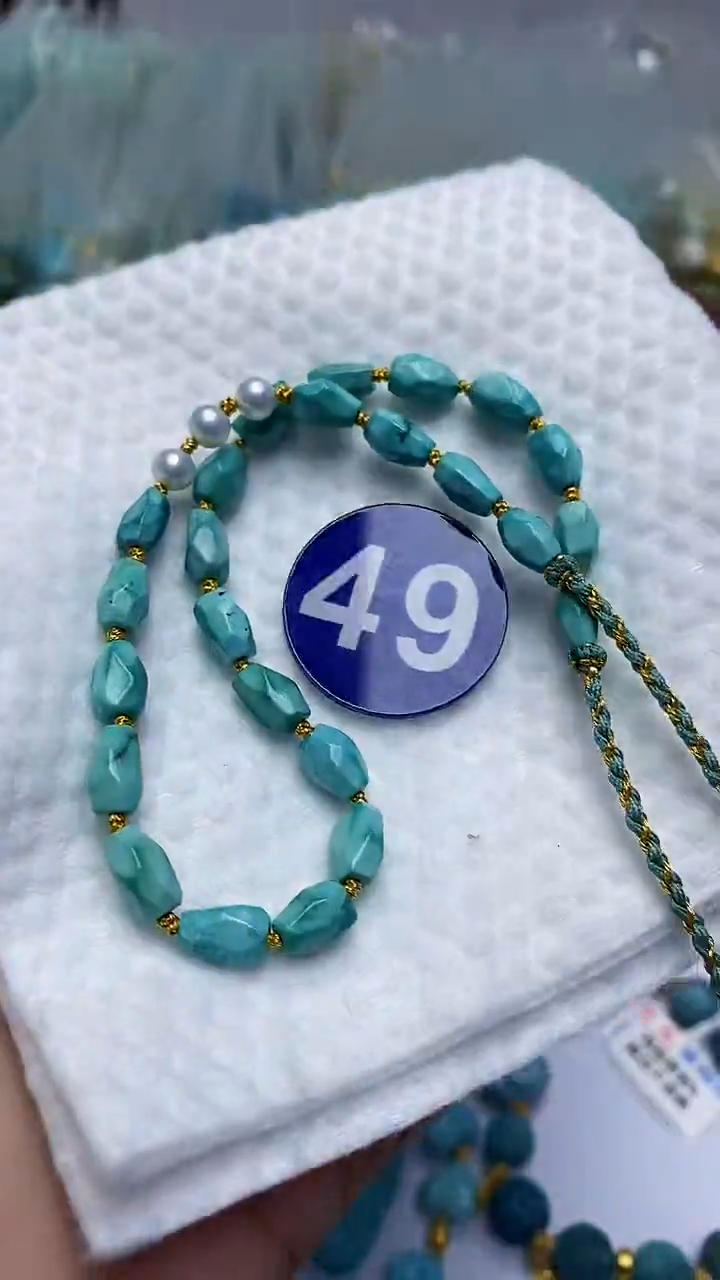 【闪购商品】绿松石项链未镶嵌49