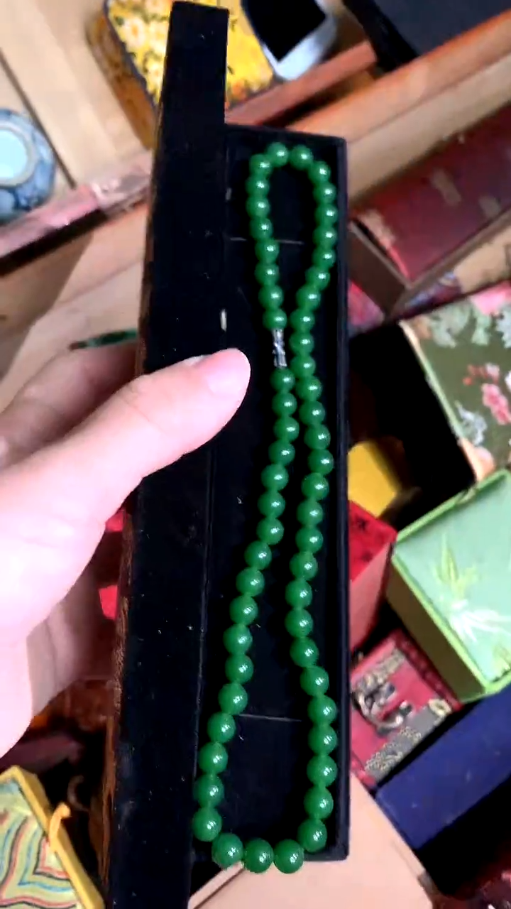 【闪购商品】和田玉（碧玉）项链未镶嵌德诚精品专属摆件