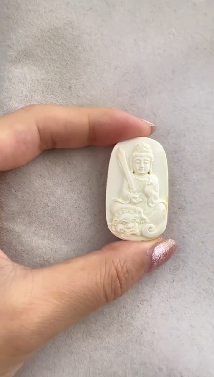 【闪购商品】定制琥珀未镶嵌10201141-文殊