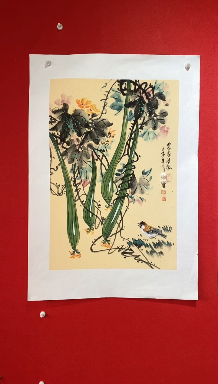 国画LQY杰李庆友老师作品