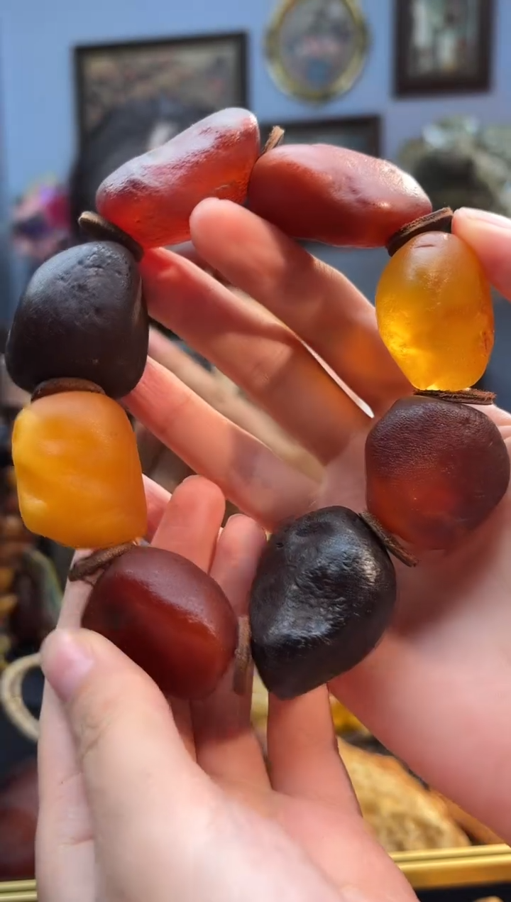 手串琥珀未镶嵌手串