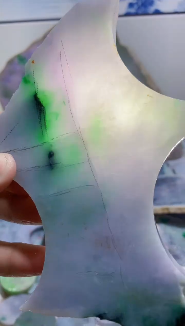 裸石翡翠0蒙0翡翠珠宝501