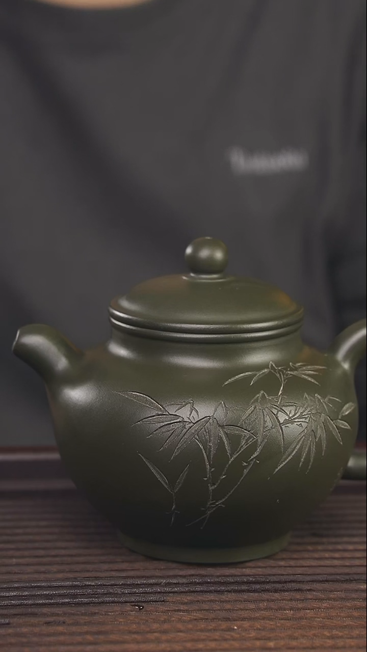 【闪购商品】紫砂茶壶260cc顾氏手工紫砂