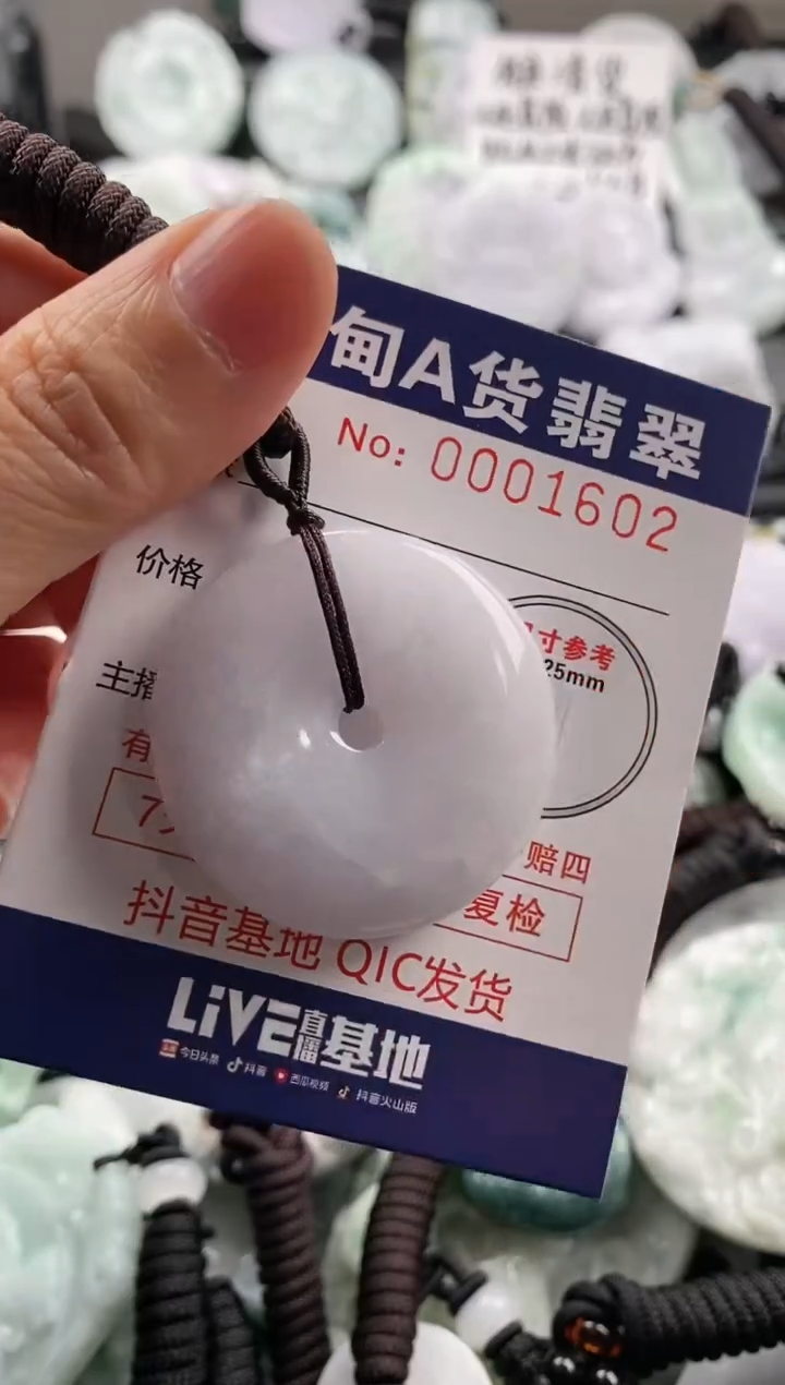 【闪购商品】翡翠吊坠(不含链)未镶嵌1