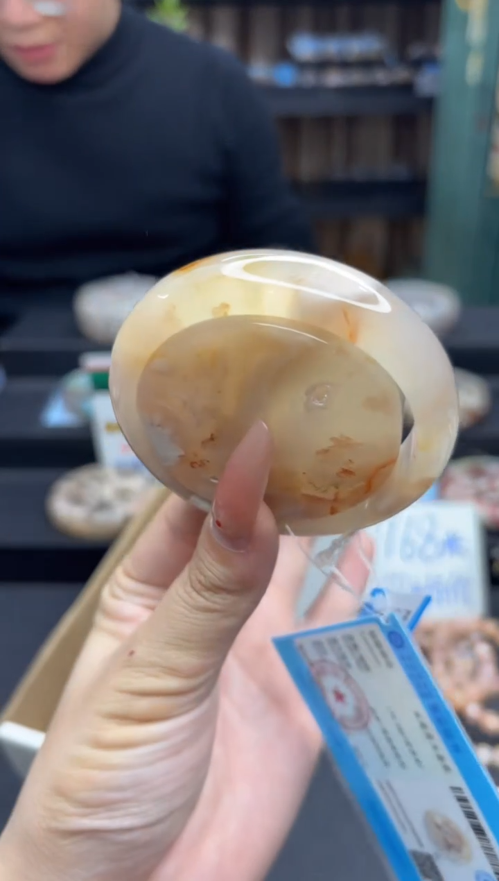 【闪购商品】石英质玉手镯未镶嵌569（56圈赠送镯心）