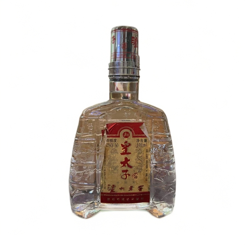 泸州老窖泸州老窖黄太子（2000年）浓香型【裸瓶花标】52度500ml