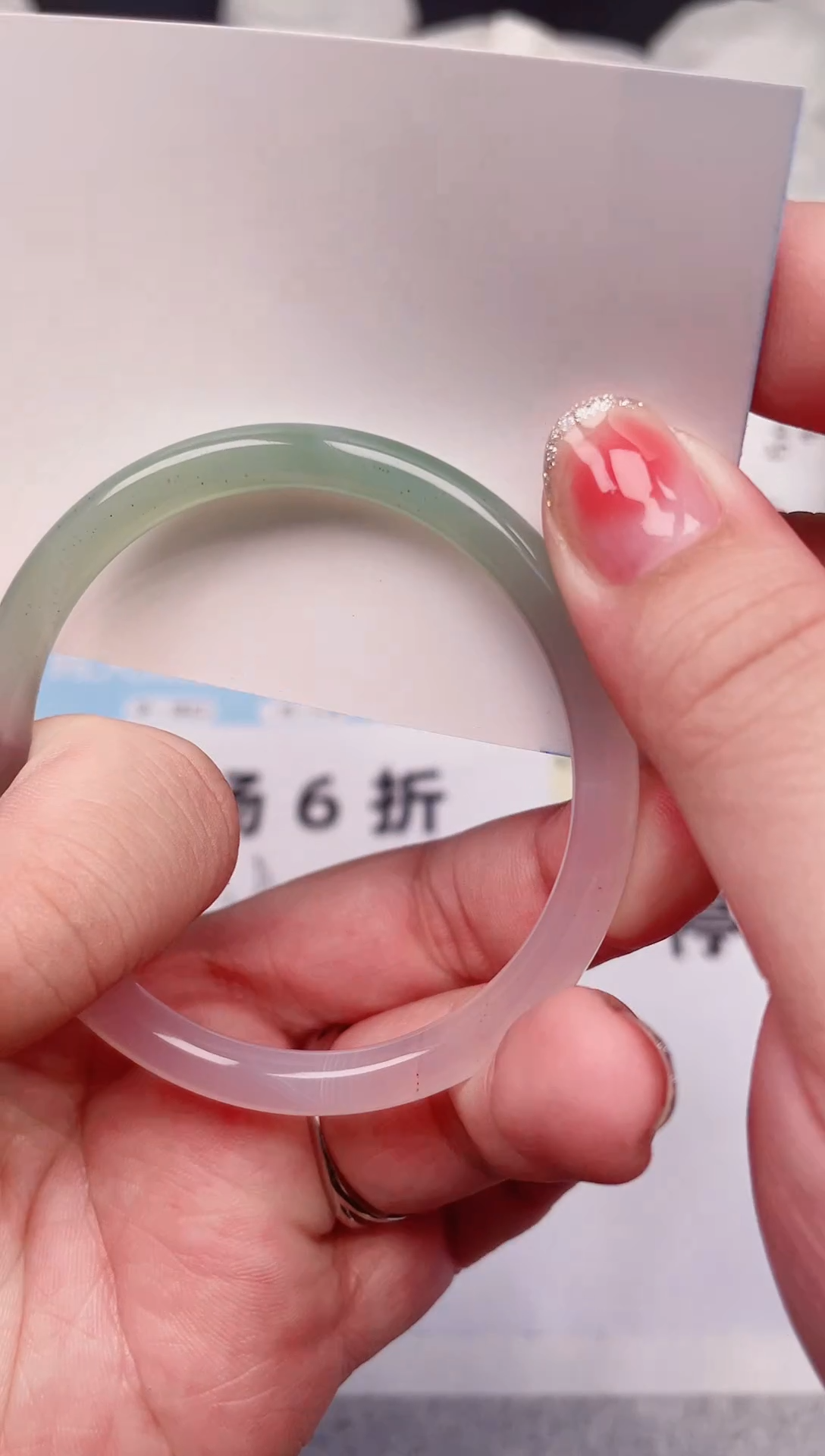 【闪购商品】玛瑙/玉髓手镯未镶嵌025圈口55