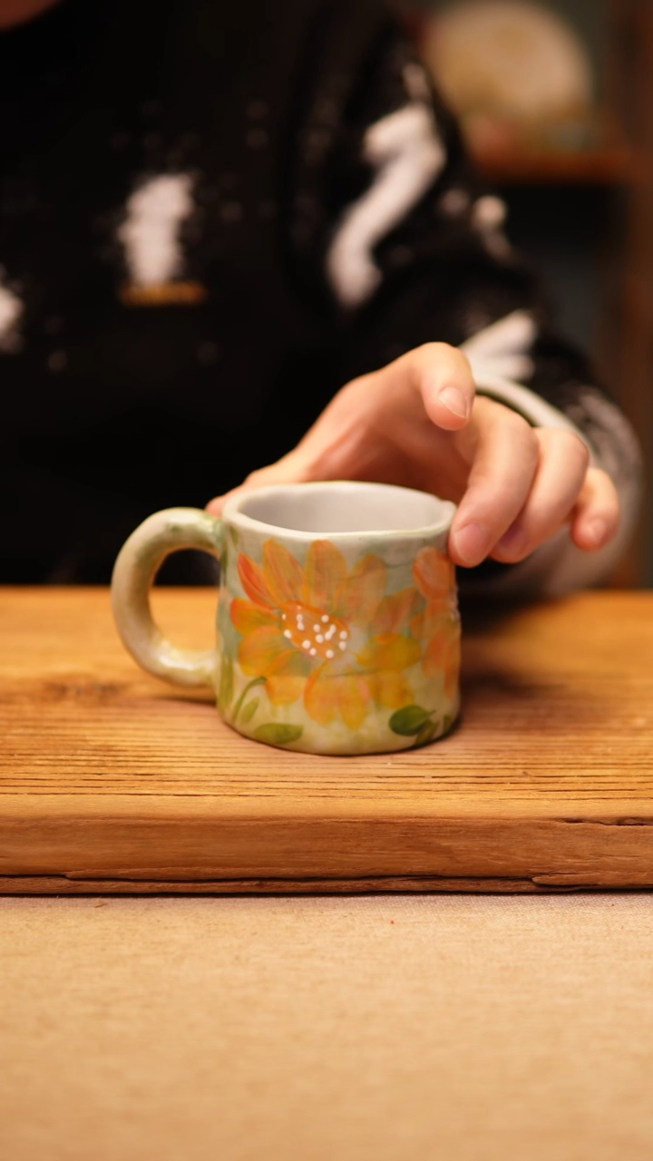 【闪购商品】@@陶园瓷舍@@纯手工手绘@高温釉下彩