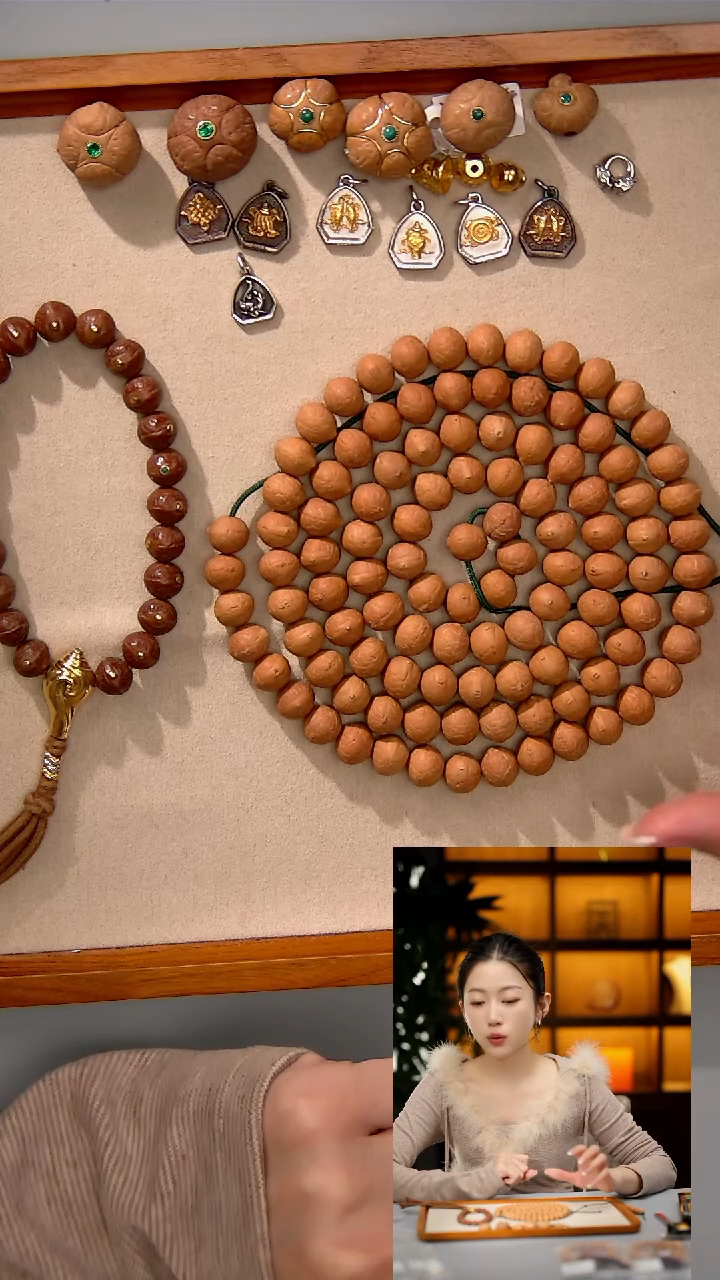 【闪购商品】凤眼菩提手串8号火山眼10.4-10.6mm