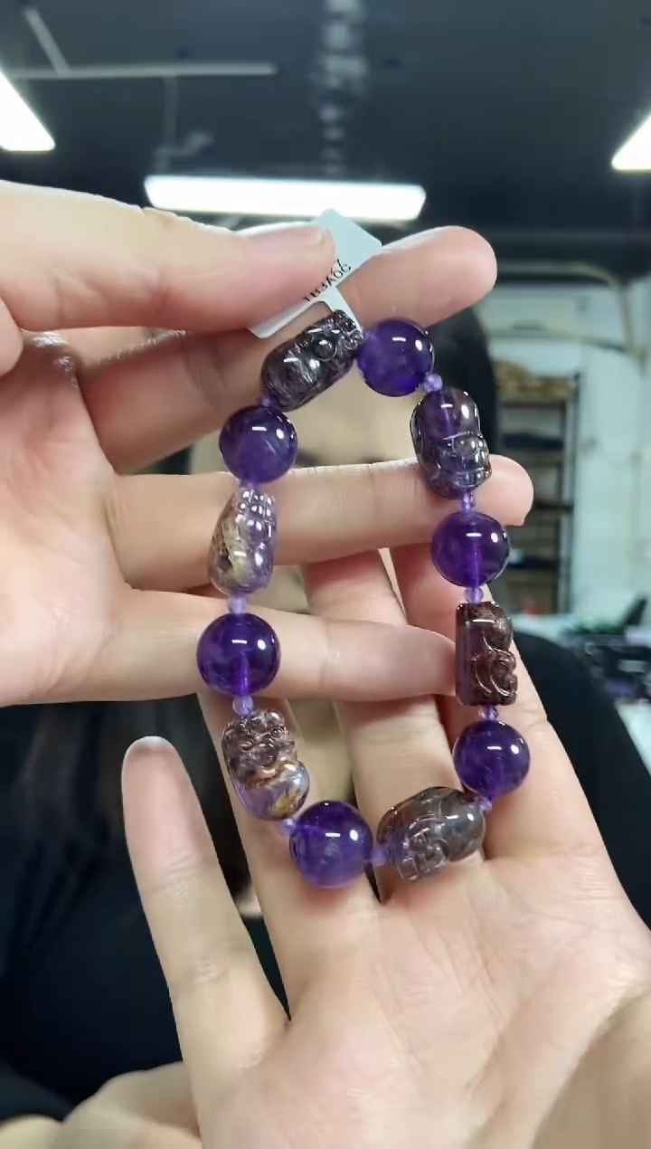 【闪购商品】水晶手串未镶嵌多样性发其一颜色微差
