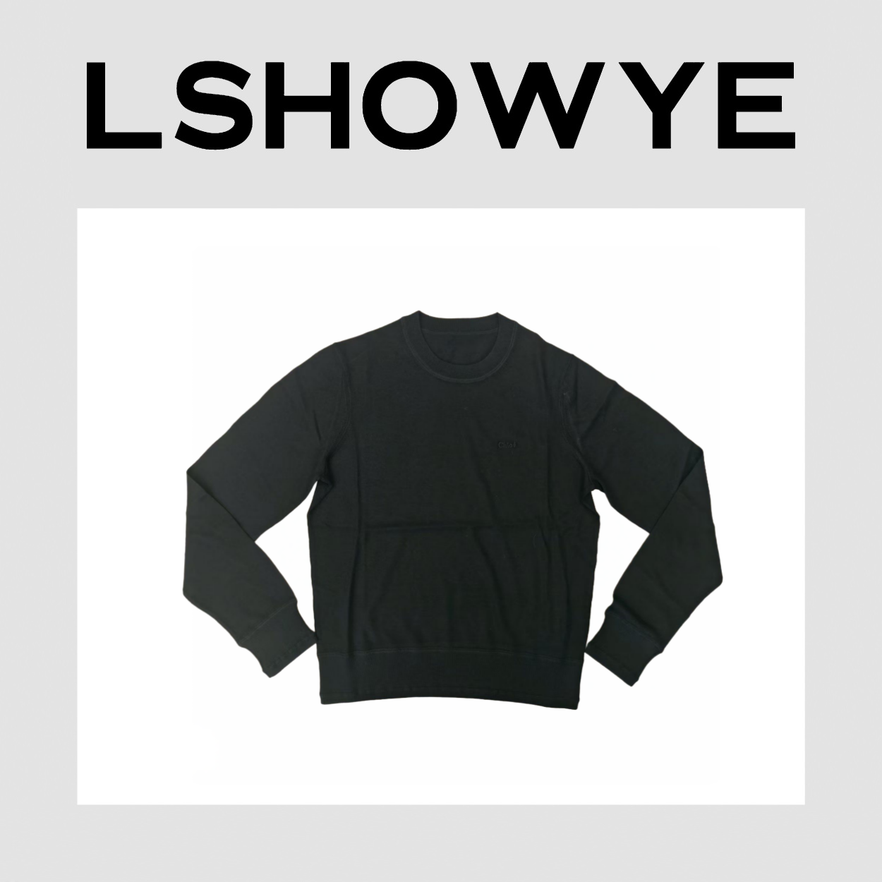 LSHOWYE｜羊毛针织长袖衫c0012