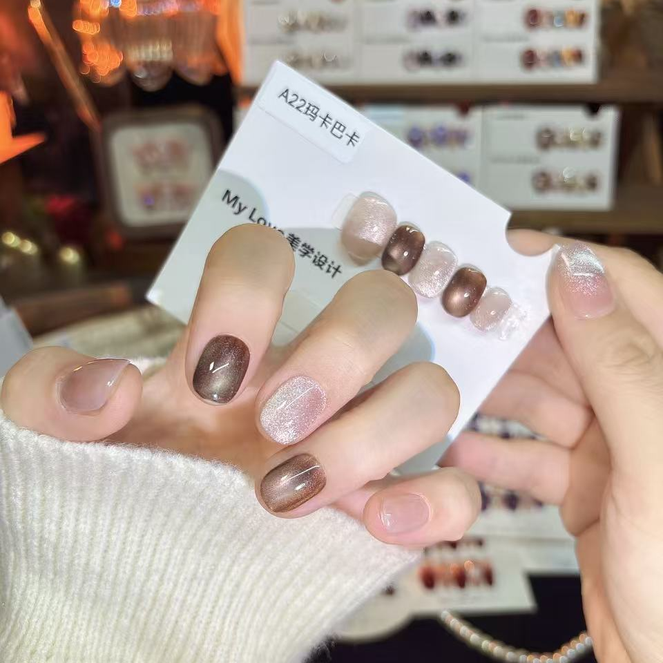 A22[【玛卡巴卡】新年款纯手工秋冬显白气质穿戴甲】