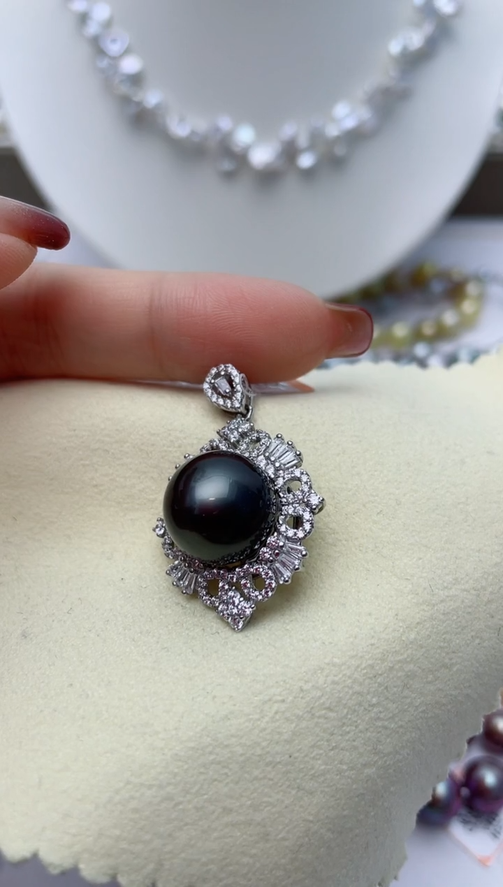 【闪购商品】海水珍珠颈饰银S925镶嵌W92