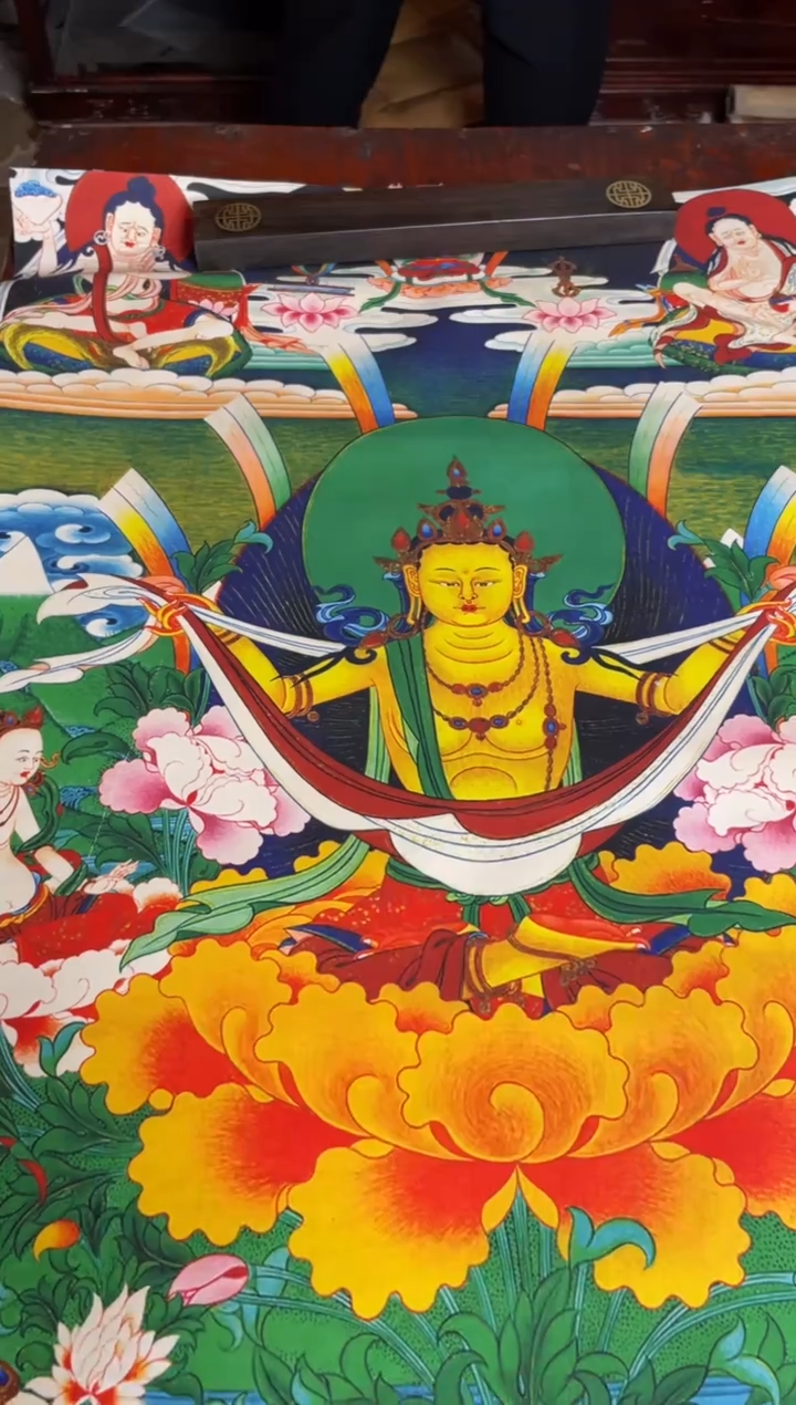 卷轴画手绘唐卡039