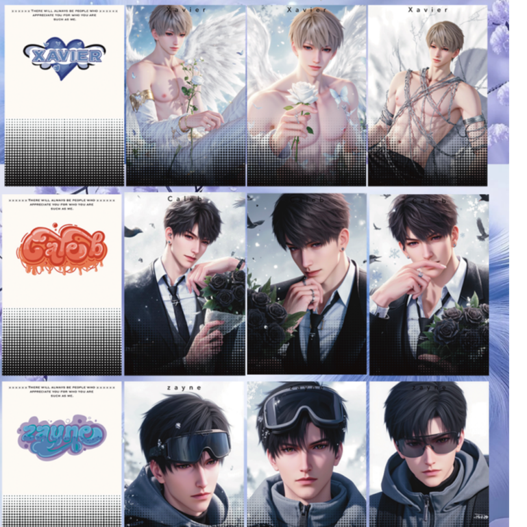 量子文创-恋与深空 三部曲系列撕撕乐