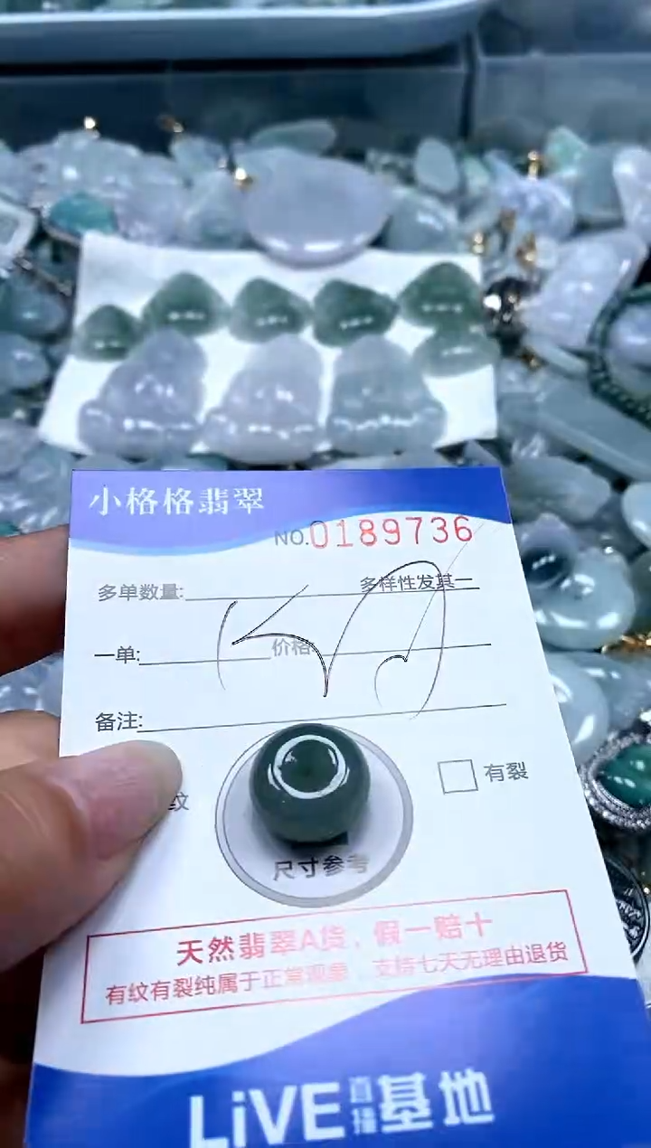 【闪购商品】翡翠颈饰未镶嵌闪购商品0189736