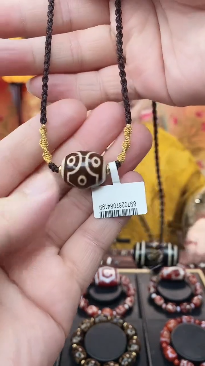 【闪购商品】玛瑙/玉髓未镶嵌锁骨链玛瑙九眼锁骨链