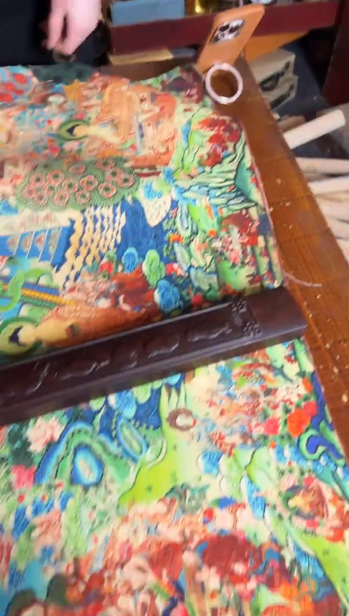 卷轴画手绘唐卡076