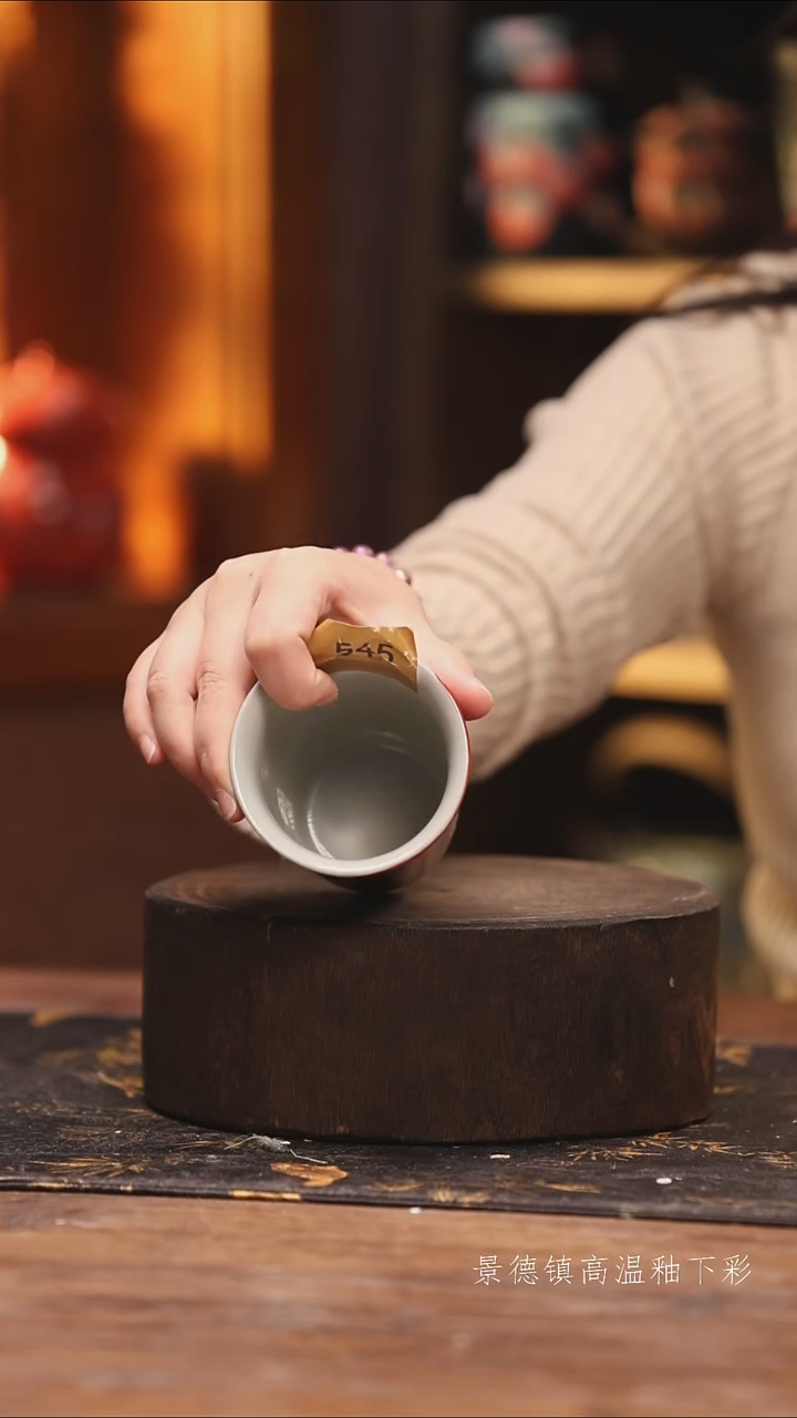 陶瓷景德镇高温釉下手绘陶瓷@L545@