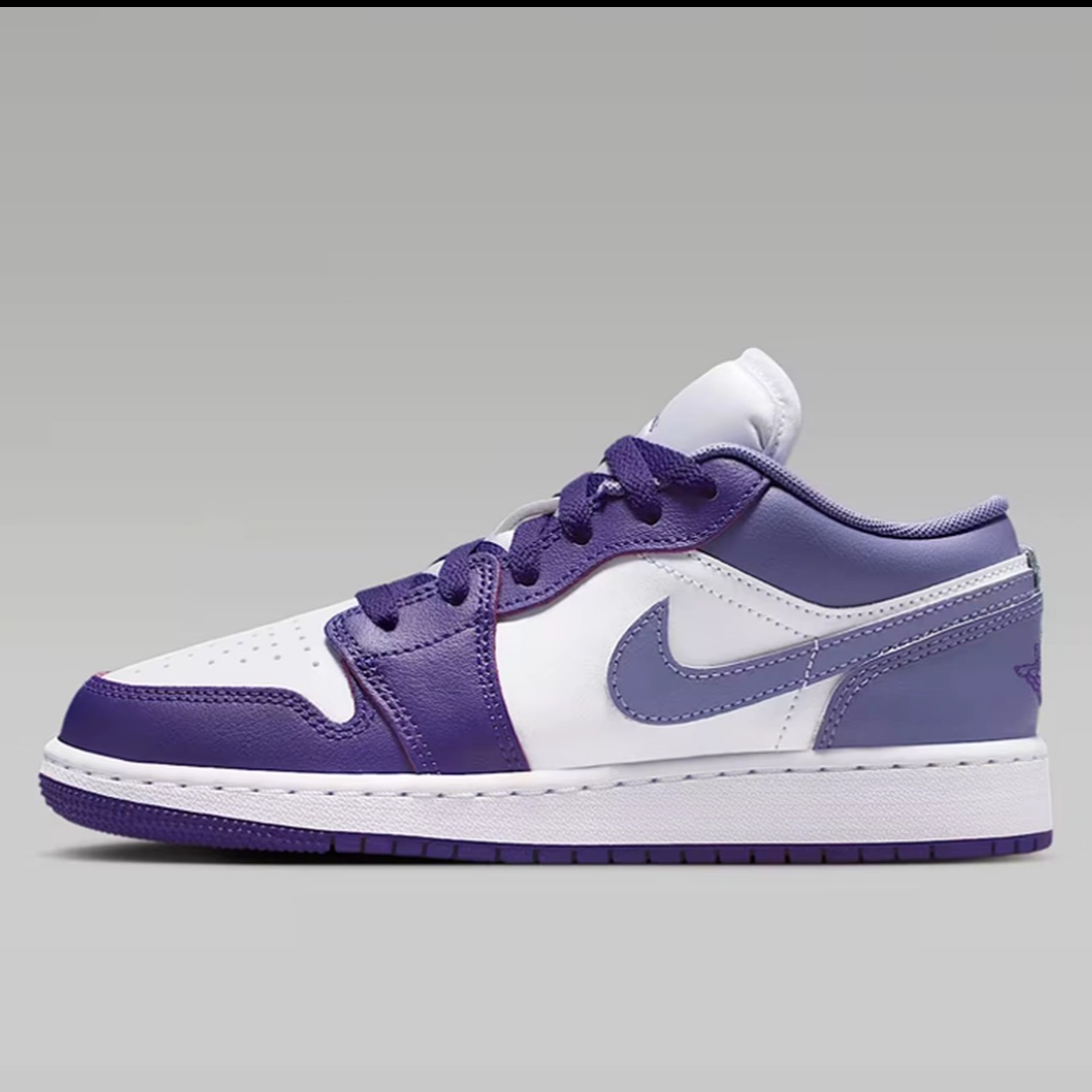 【滔搏联动】NIKE耐克女子AIR JORDAN 1 LOW GS 乔丹板鞋553560-551
