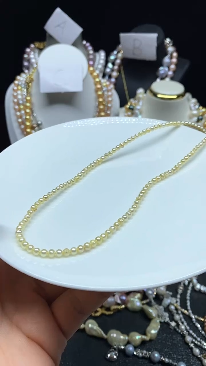 【闪购商品】淡水珍珠颈饰未镶嵌多人