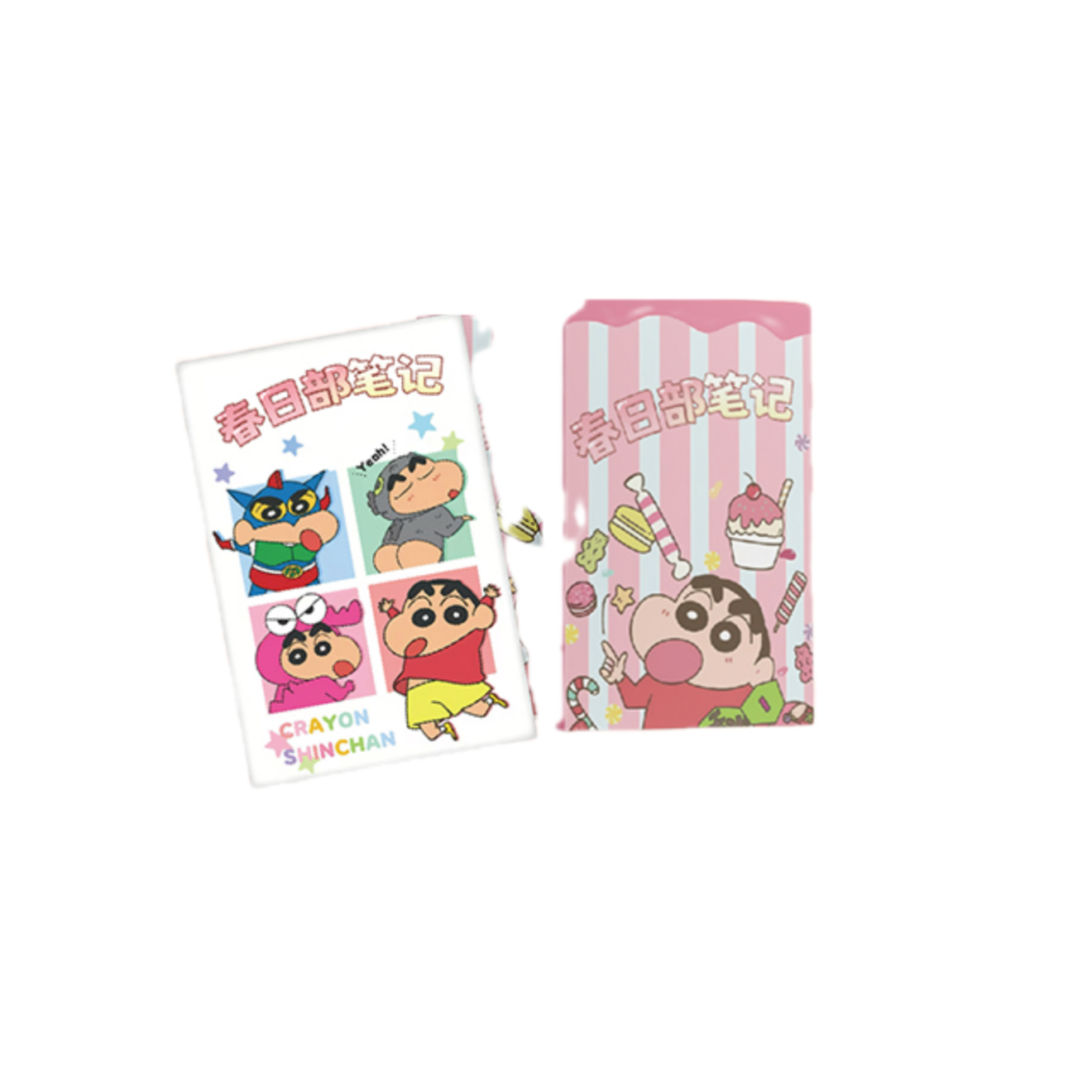 青蛙文创蜡笔小新春日部笔记A5大卡【默认代拆】G