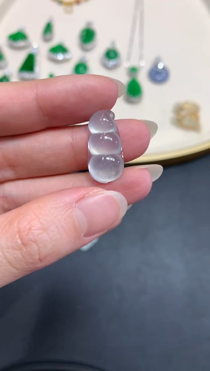 【闪购商品】翡翠吊坠(不含链)未镶嵌A909|8500