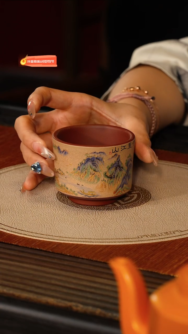 茶壶紫砂宜兴紫砂团团紫砂精选主人杯