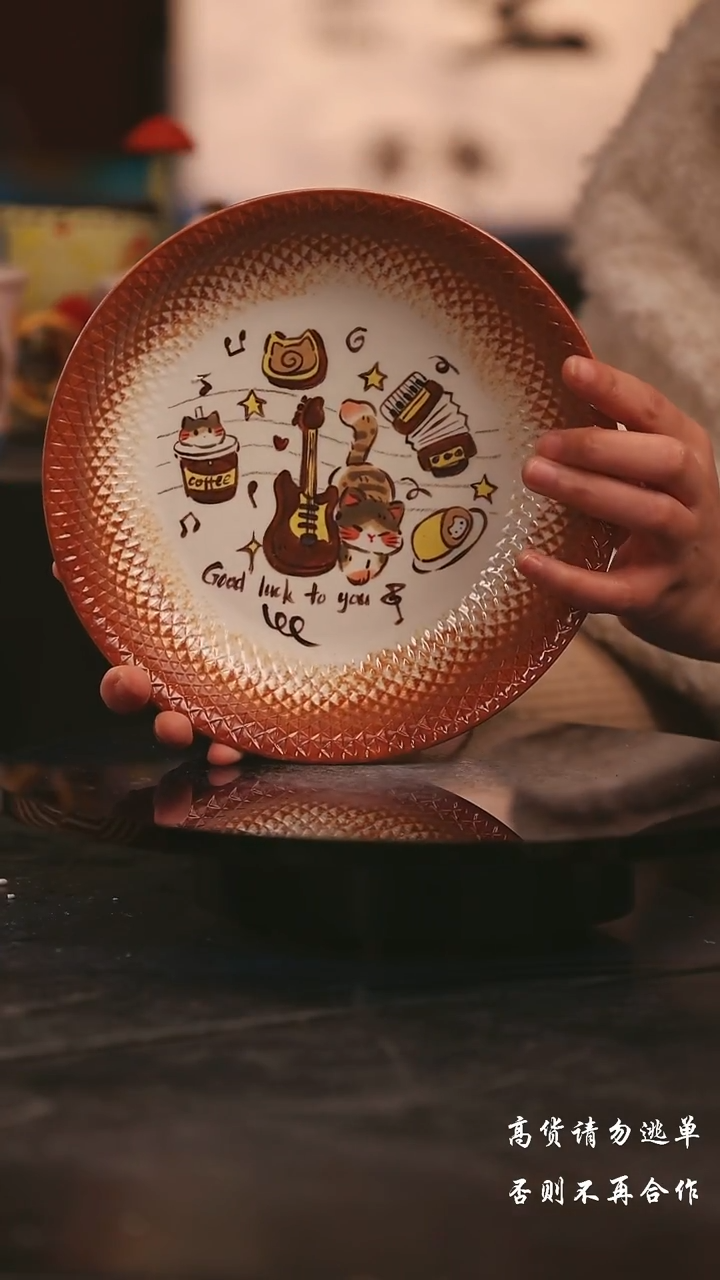 陶瓷景德镇可爱设计师款陶瓷 