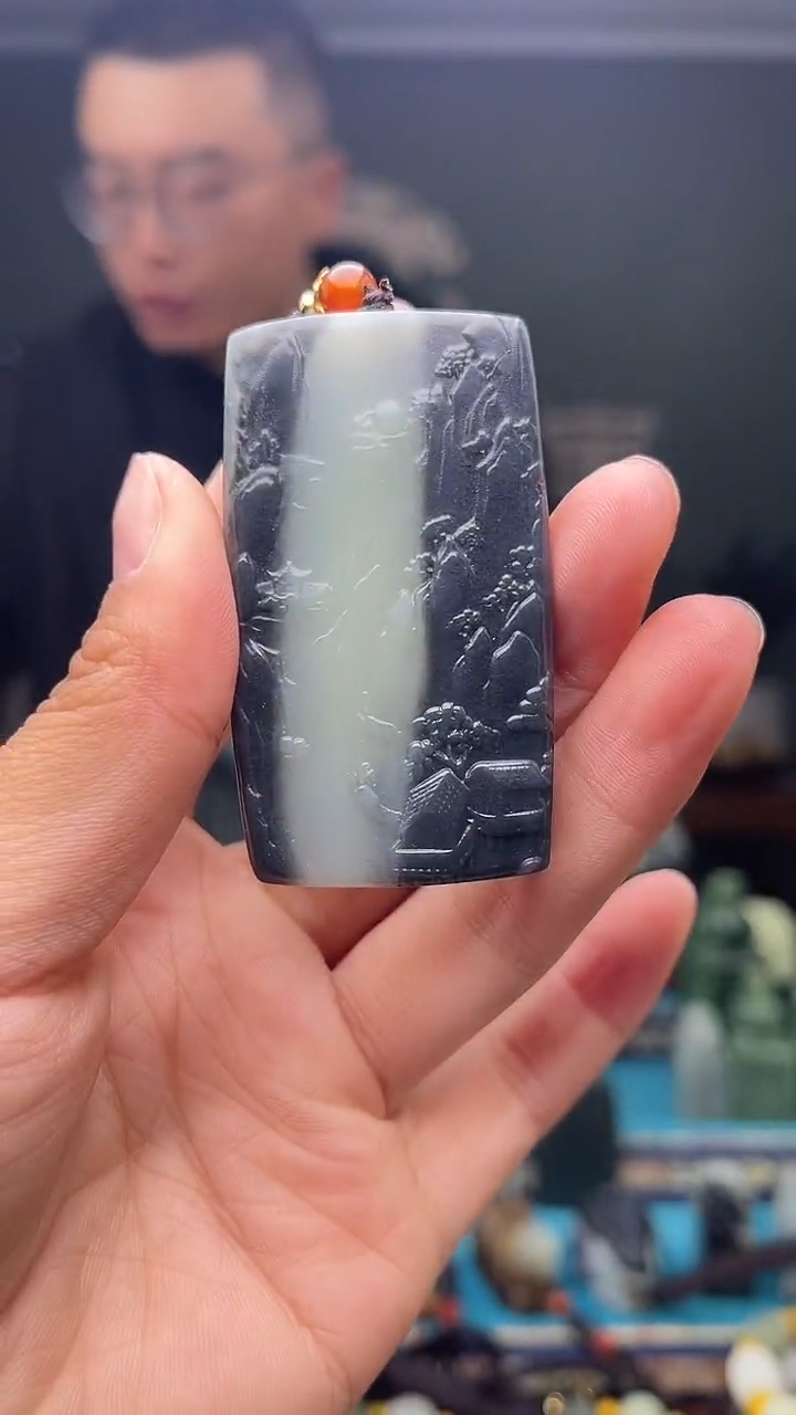 未镶嵌和田玉挂件1