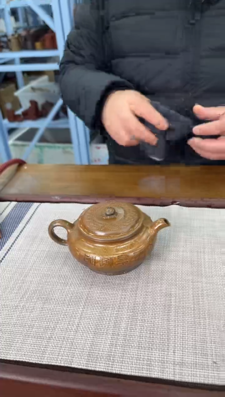 【闪购商品】紫砂茶杯宜兴紫砂盖杯仿古