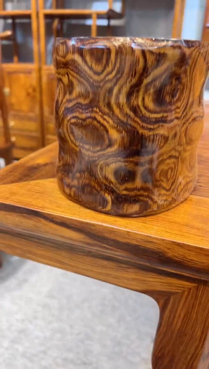 【闪购商品】木笔筒 笔筒 红木家居