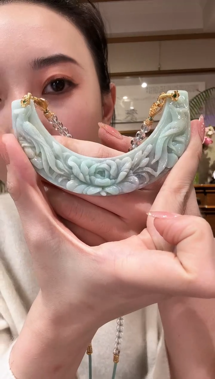 【闪购商品】翡翠颈饰未镶嵌国风