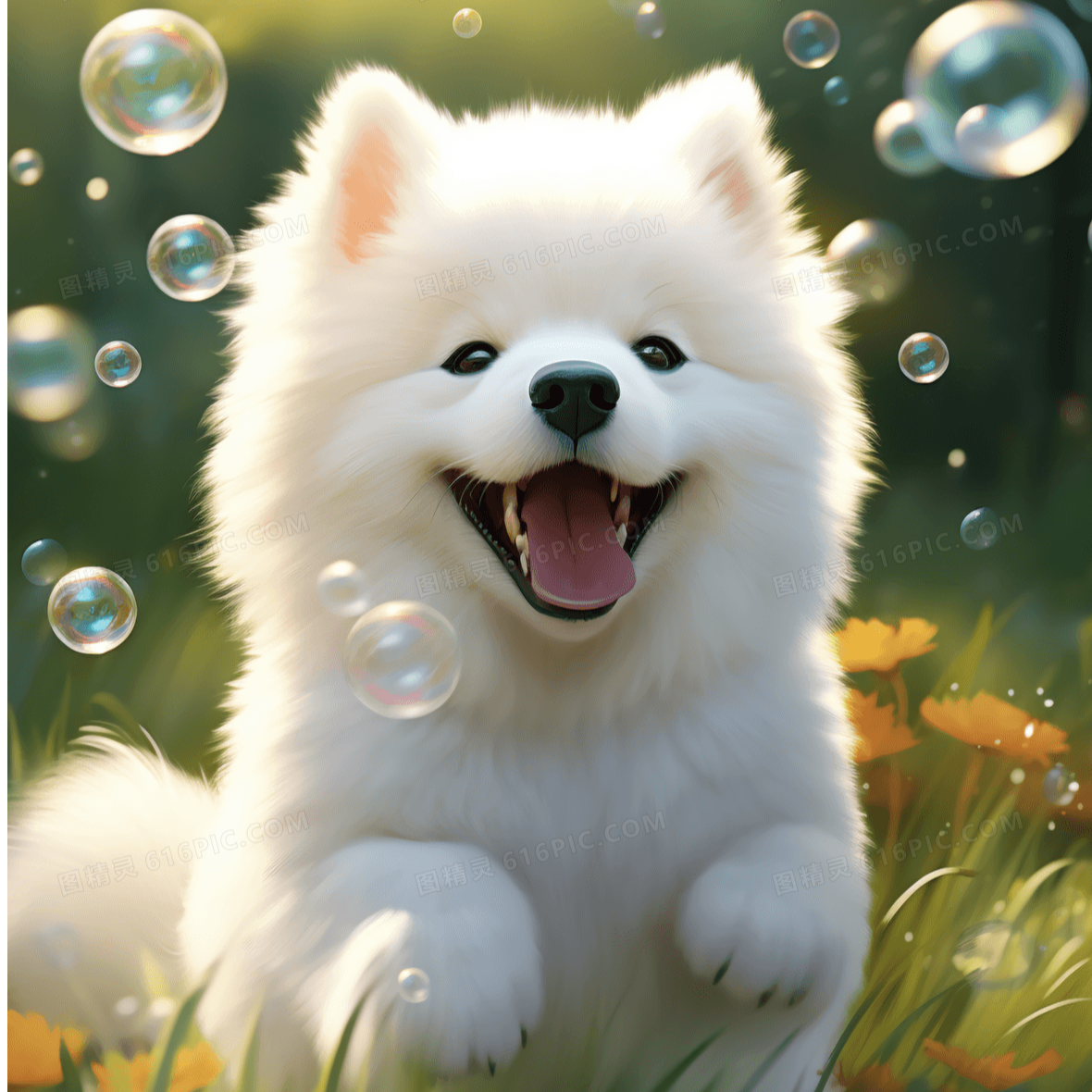 直播间宠物狗狗挑选图一可爱一拍