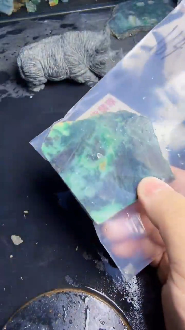 未镶嵌挂件翡翠天然翡翠164