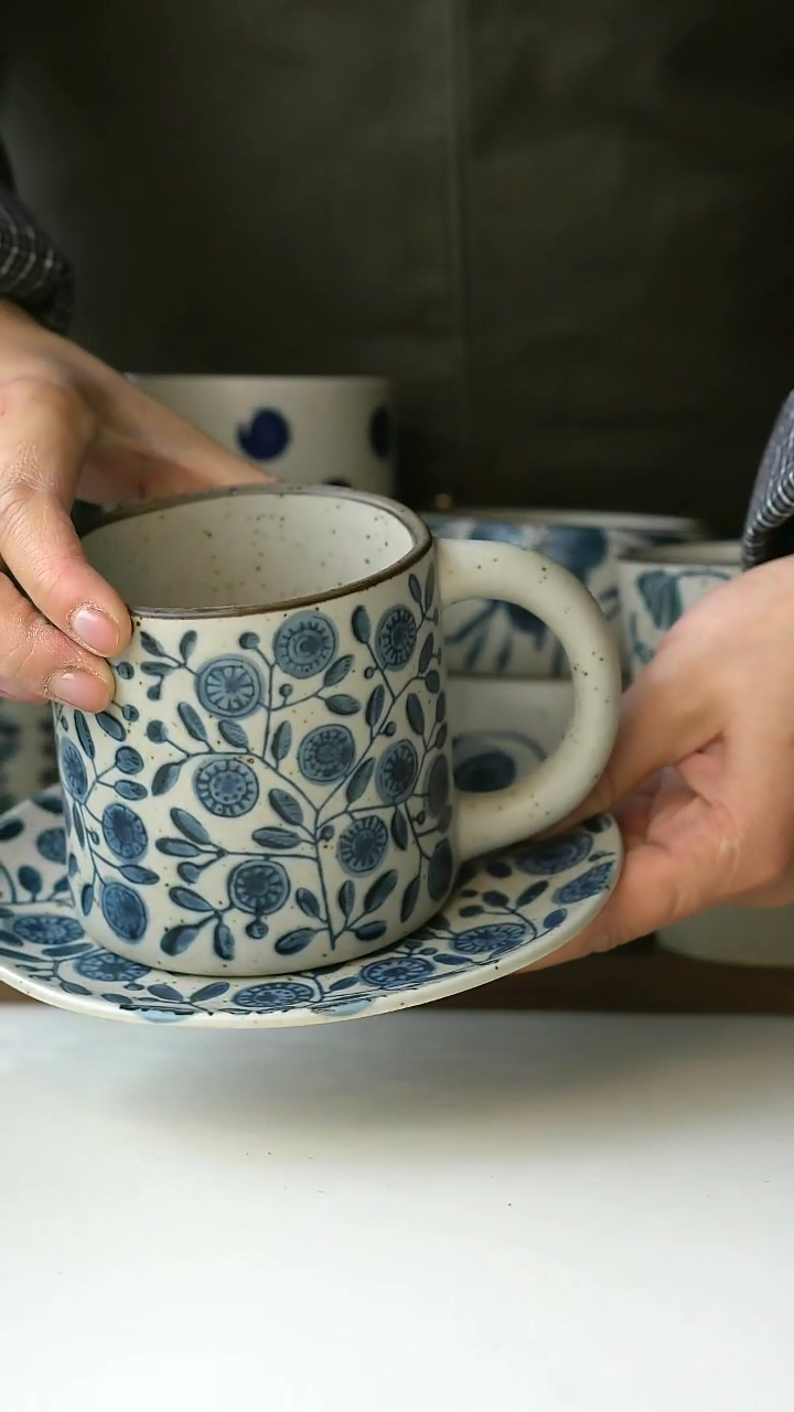 【闪购商品】陶瓷金盏花套装@4-2@