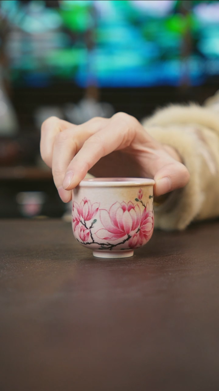 【闪购商品】杯景德镇陶瓷杯碗柴烧多人