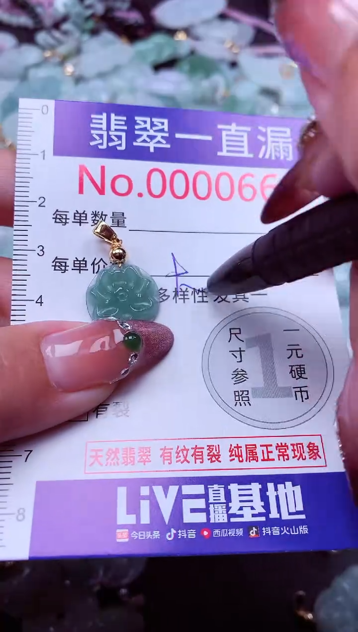 颈饰未镶嵌翡翠662