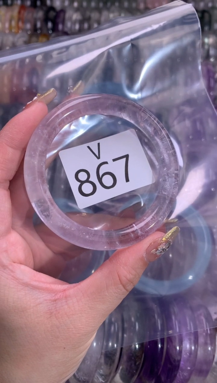 【闪购商品】水晶水晶手镯未镶嵌867-55