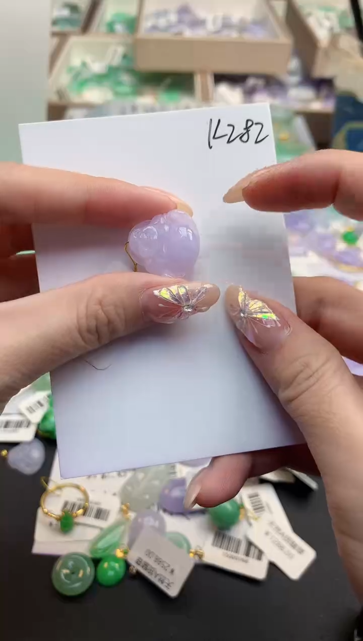 颈饰未镶嵌翡翠天然缅甸A货翡翠