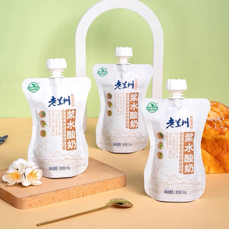 【永辉超市】庄园牧场 甘肃兰州特产风味发酵乳 浆水酸奶135g/袋