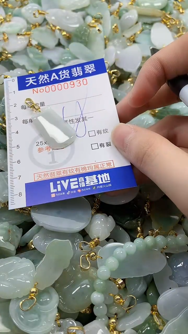 颈饰未镶嵌翡翠纯天然a货翡翠