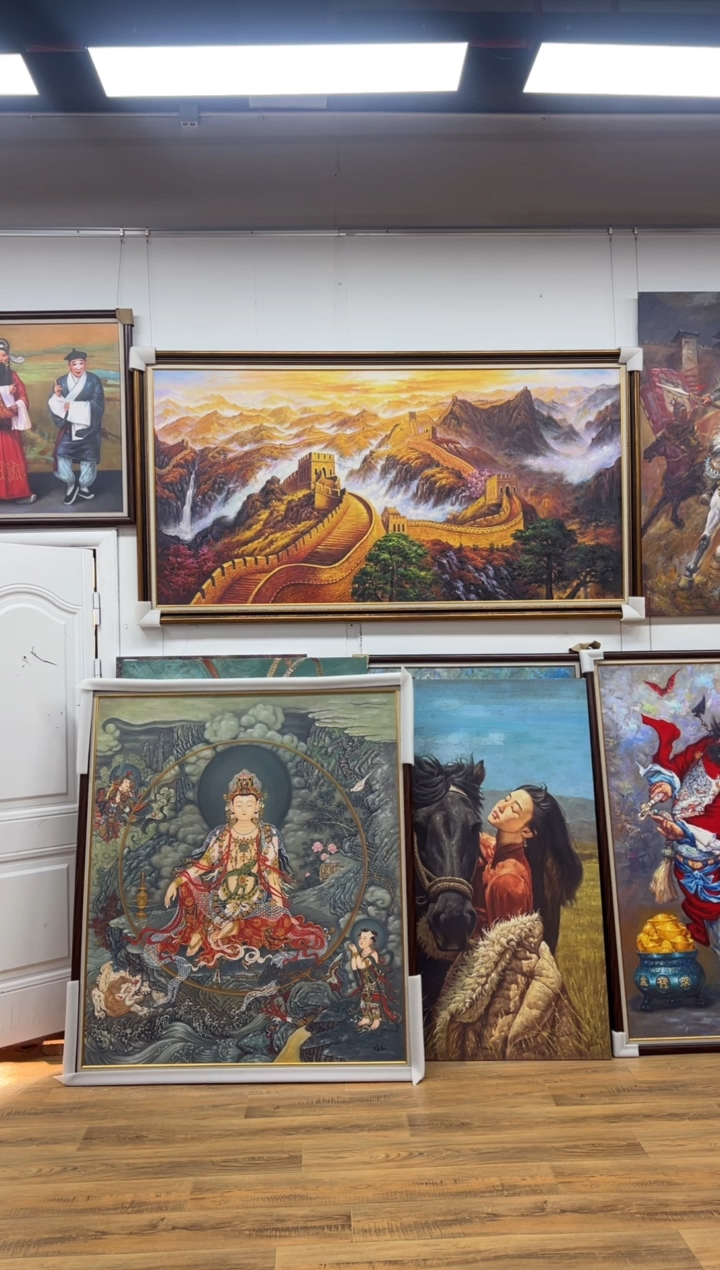 【闪购商品】书法定制定制定制定制定制张俊龙油画馆肌理复刻