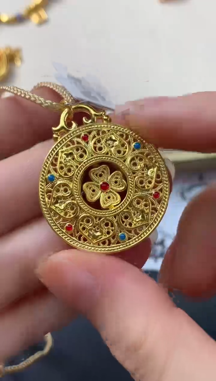 定制足金吊坠(不含链)D195|3999