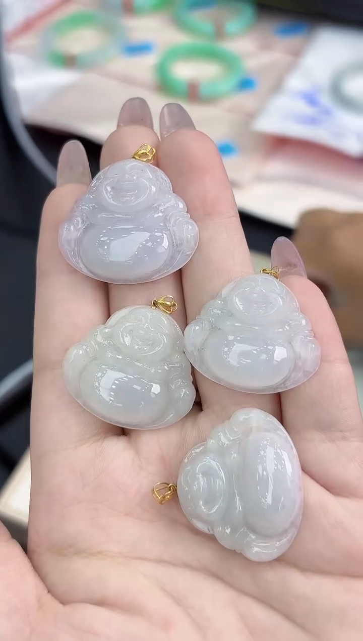 【闪购商品】翡翠颈饰18K金镶嵌多样性发其一