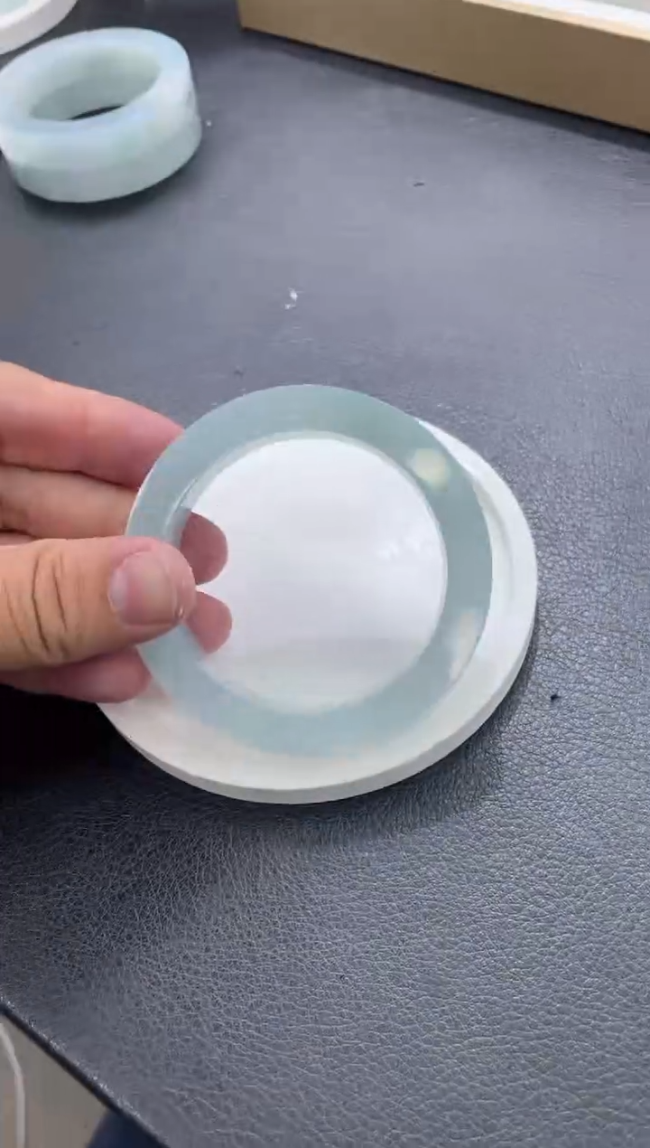 未镶嵌手镯定制翡翠珠*ddj