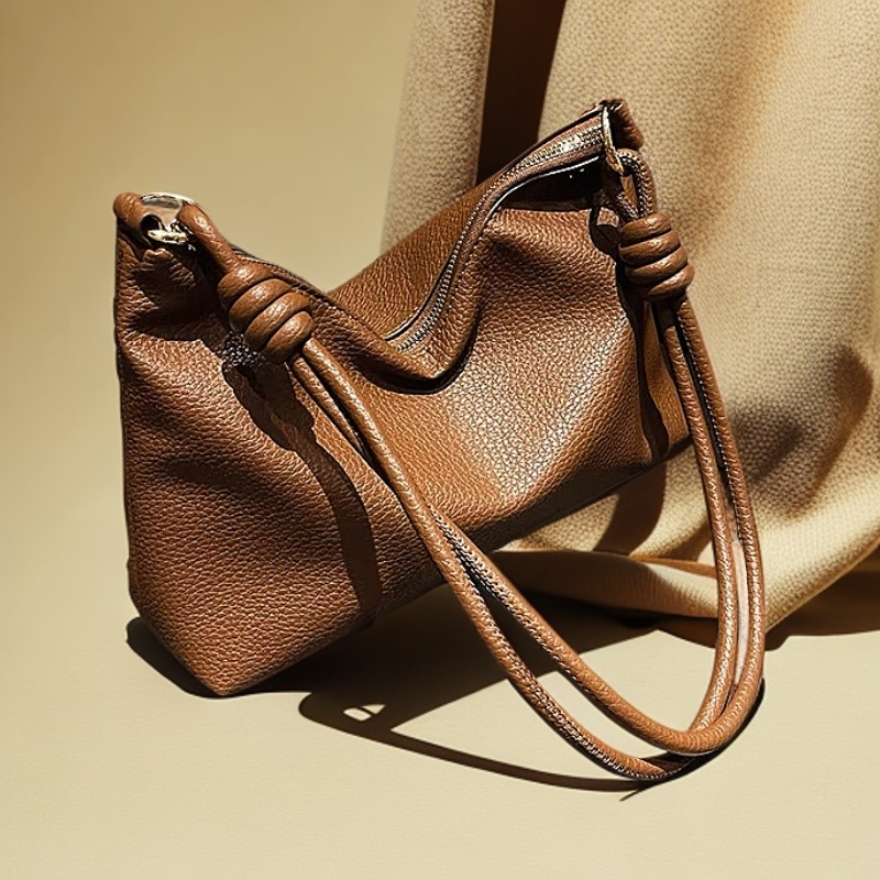 1号链接编号区【100---120】包包时尚休闲百搭女士真皮肩包褶皱