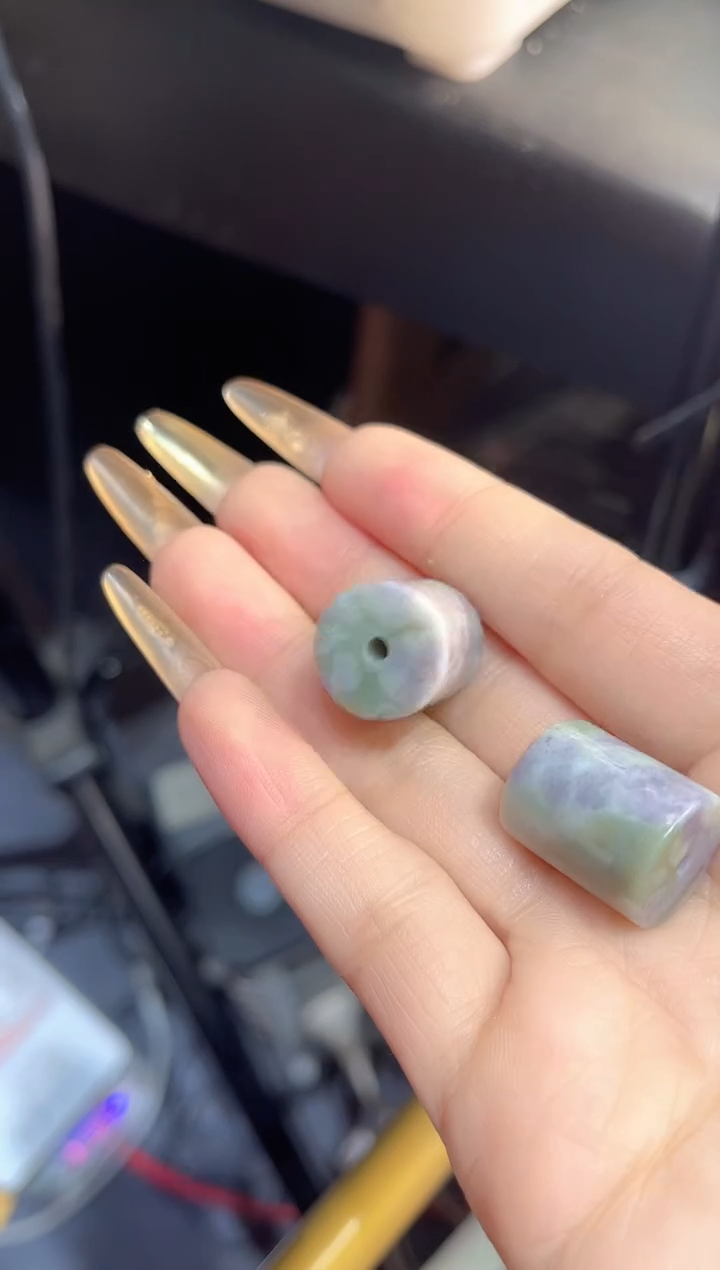 吊坠(不含链)银S925镶嵌和田玉多样性发其一