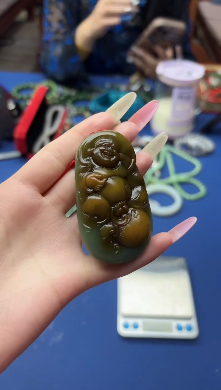 颈饰未镶嵌和田玉董小姐推荐 多样性发货 拍一发一by
