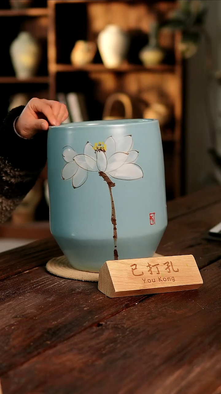 摆件26-85高26口19误差2已打孔孤品